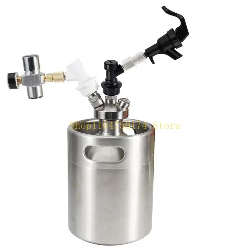 Easy to Operate Beer Faucet with Ball Lock Connection Press Handle Leak Proof Seal Plastic Liquid Dispenser top sale