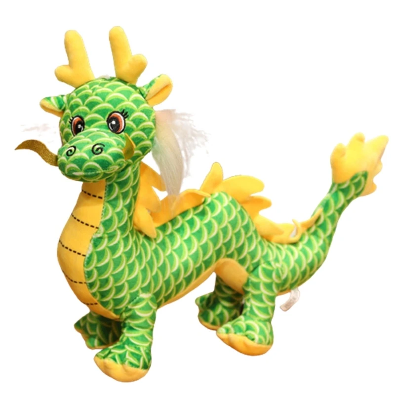 Plush Dragon Soft Plushies Stuffed Animal 6inch/11inch Height Sleeping Aids Decorative Gifts for Boys Drop Shipping