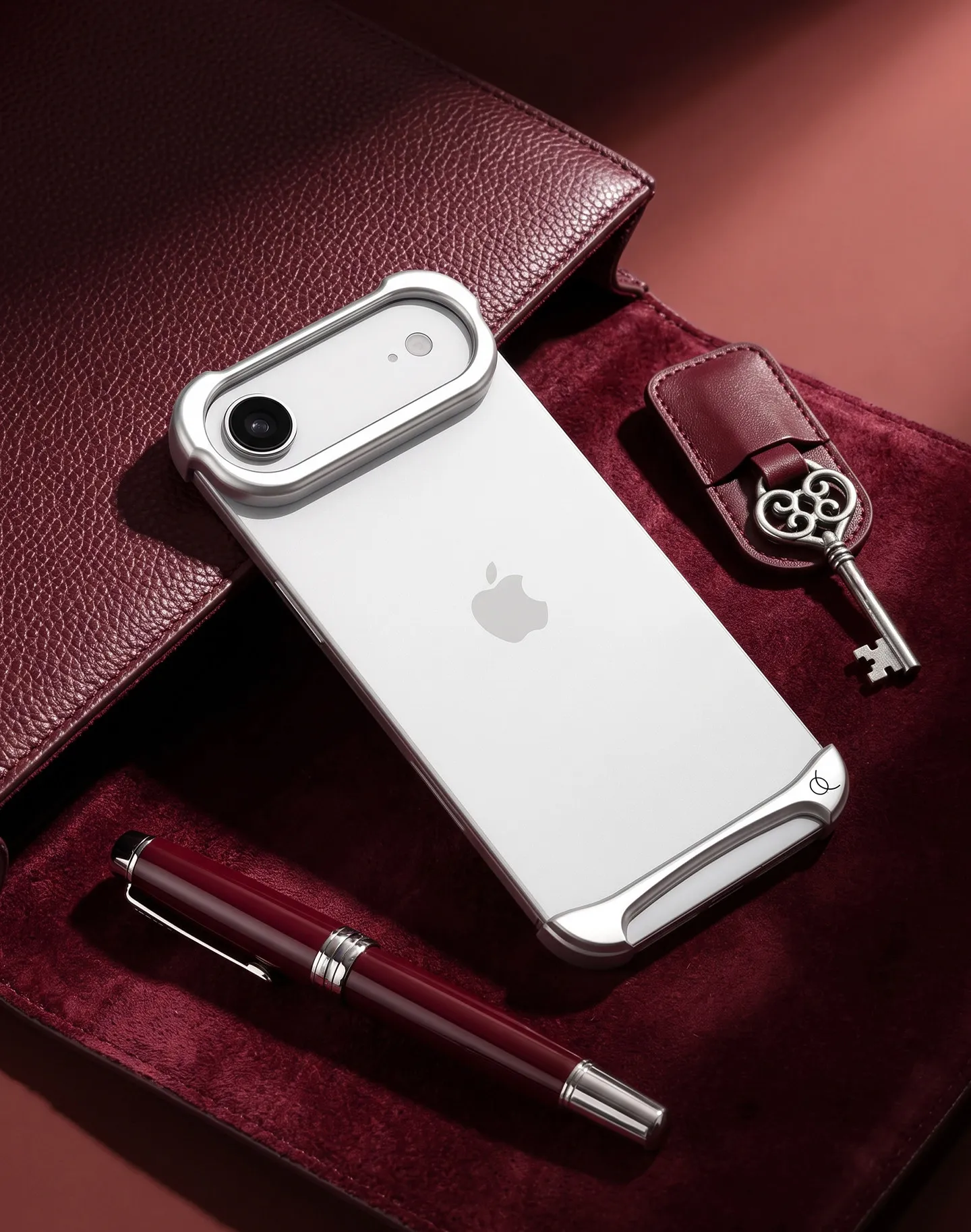 Aluminum ARC PULSE Case for IPhone 18 17 Pro Max Metal Rubber Double-layer Borderless Phone Case Protective Frame Cover