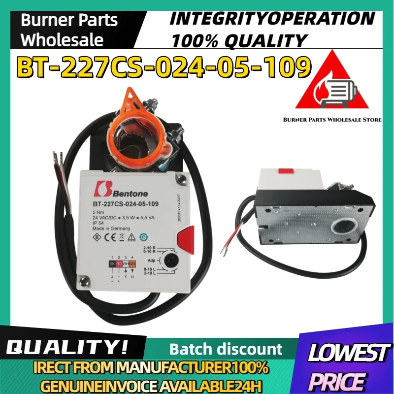 New Original Genuine STG146 BT‑227CS‑024‑05‑109 Damper Actuator Servo Motor For Industrial Combustion Burner Replacement Spare P