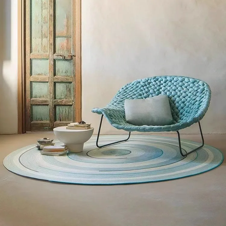 أريكة خارجية حبل كرسي واحد فناء حديقة سرير وإفطار شرفة الترفيه #2