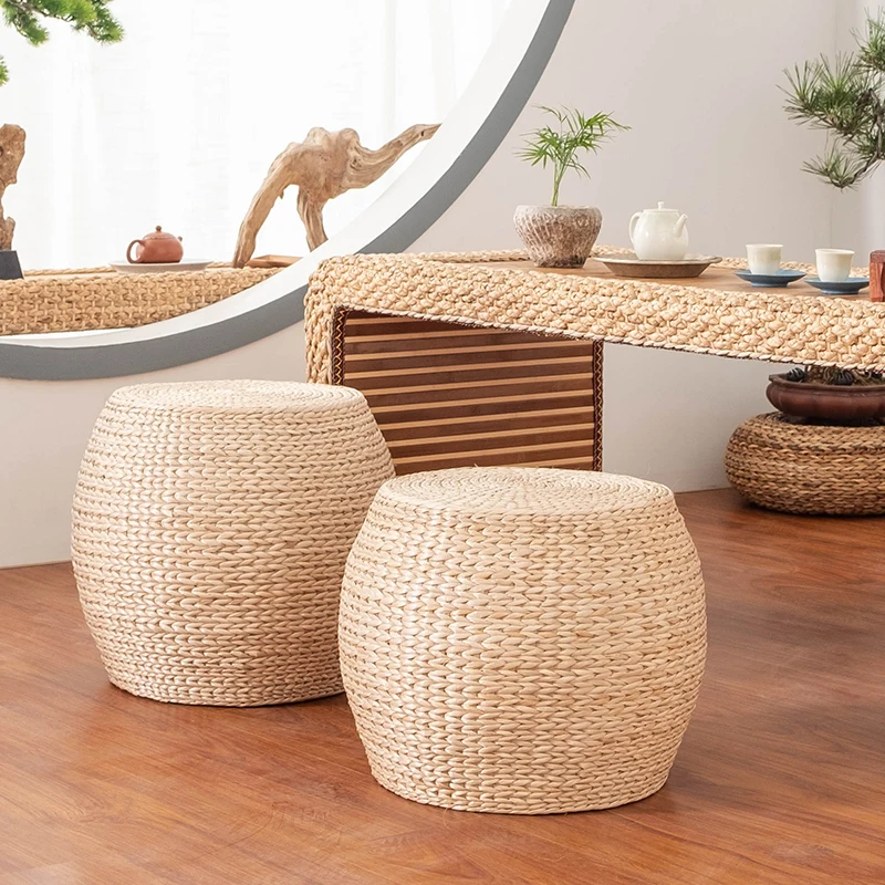 Outdoor Small Foot Stool Kitchen Space Saving Minimalist Stackable Round Relaxing Step Stool Hallway Tabouret Unique Furniture