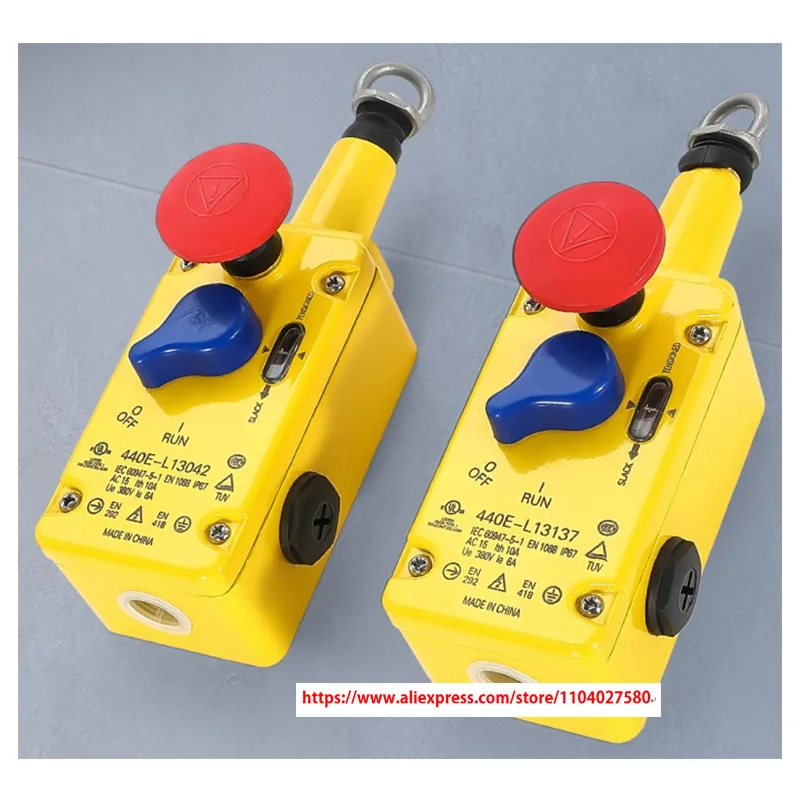 Original AB Emergency Stop Pull Cord Switch 440E-L13042 440E-L13137