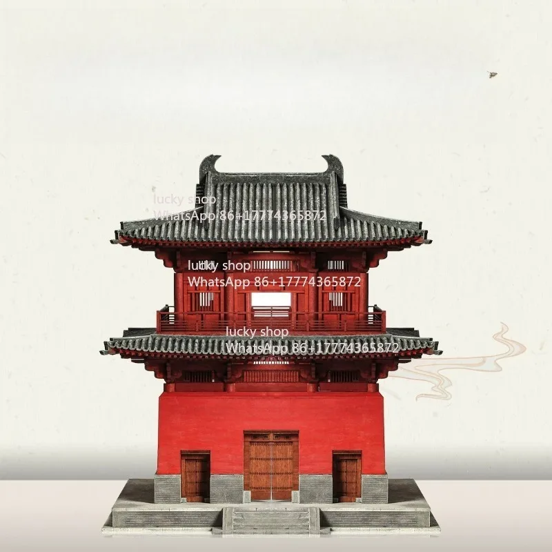 

Restoration of Tang Dynasty Architectural Style - Assembly and Entertainment Model of Kaiyuan Temple Bell Tower