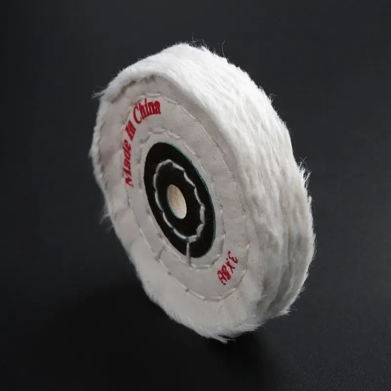 1pcs 3inch Cloth Buffing Polishing Wheel Buffer Polish Jewelry Grinder Pad Handcraft Buffing Wheels For Hardware Clocks Metal