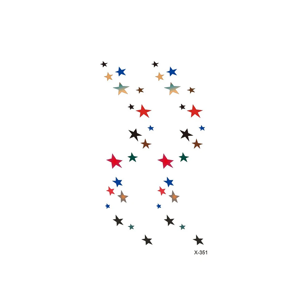 100 قطعة الوشم المؤقت بالجملة ملصقات نقل المياه الجمال ماكياج الجسم الفن النص الجناح للرجل المرأة 105x60 مللي متر ، وهمية ، الحب