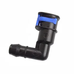 Headlight Washer Nozzle Connector for VW Audi A4 A6 A5 Q5 Golf Passat Quick Connect Elbow Joint Pipe Water Spray OEM 1J0955665E