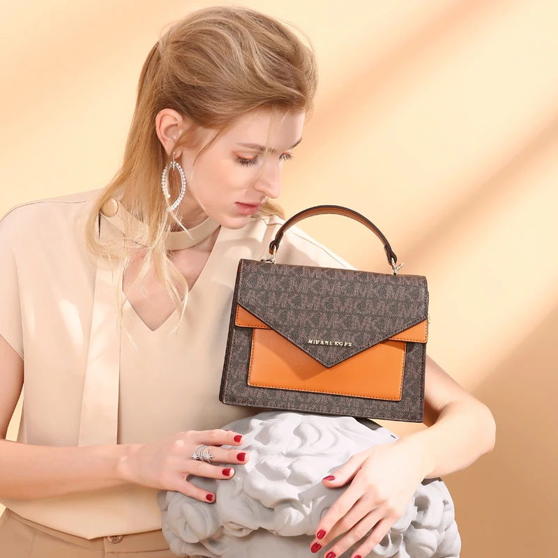 Women Bag Trend Shoulder Bags For Female Messenger Leather Famous Brand Luxury MK Ladies Purse Handbags