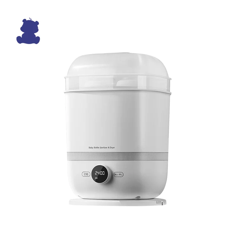 

Multifunctional Baby Bottle Steam Sterilizer Baby Product Sterilizer Large Capacity 99.99% Clean