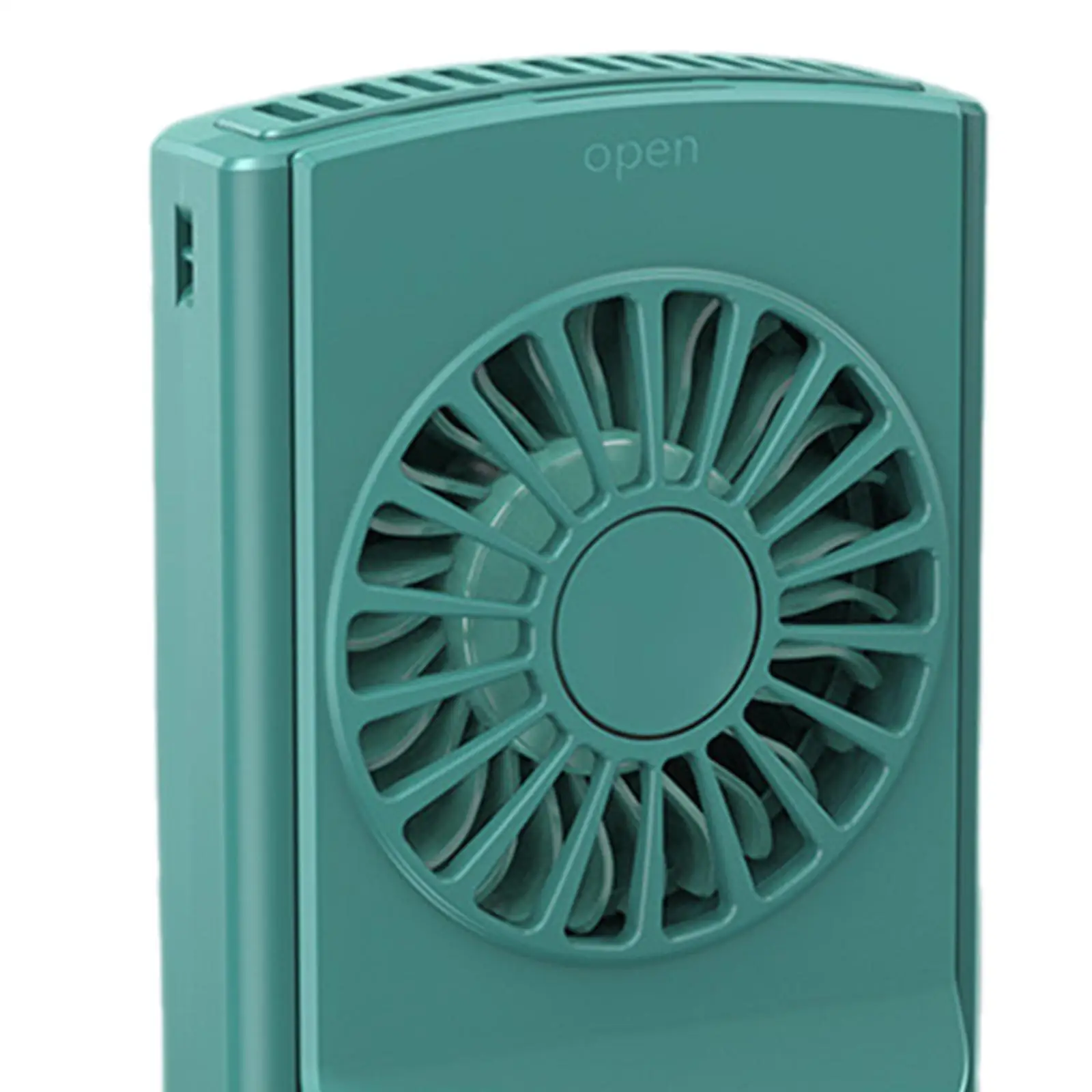 Ventilador portátil de Clip de cintura, recargable por USB Personal pequeño miniventilador de refrigeración, ventilador colgante de cuello para oficina, escalada, trabajo de granja