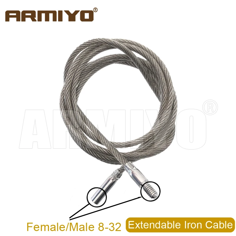 Armiyo Taktische Gen 2. Generation Unendlich Verlängerbare 5mm Kabelbürste zur Kohlenstoffablagerungsreinigung, Bronze-Bürste für Jagdzubehör – Detail 13