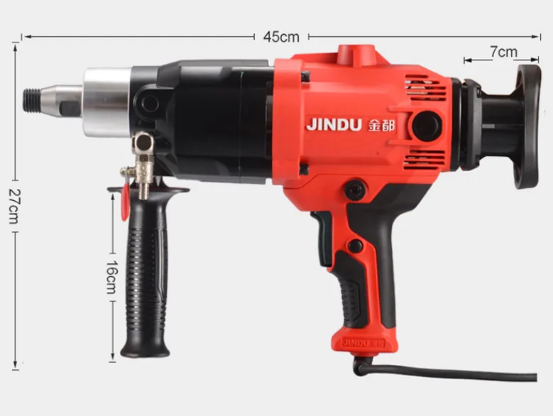 220V Diamond Water Drill Machine Concrete Hydro Drill Air Conditioner Handheld Tabletop High Power Perforator Electric Tools