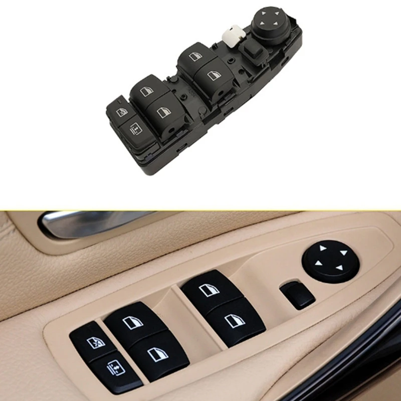 61319208107 Left Driver Side Window Regulator Switch Power Window With Curtain Switch Button For BWM 3 Series F30 F35 Parts