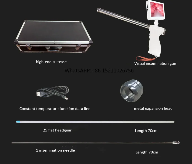 MT Hand-held Artificial Insemination Machine Insemination Kit Tools Animal Insemination - for Cow