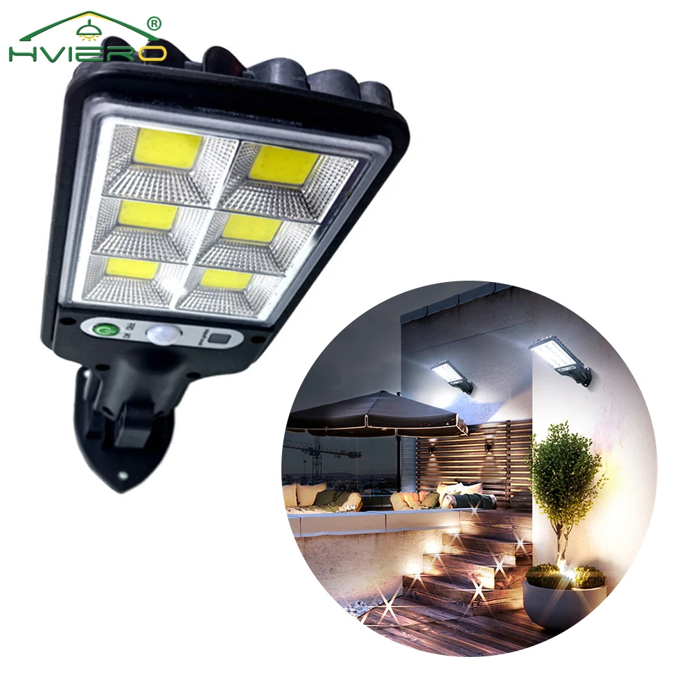 

Solar Street Lights White Led Bulbs Induction IPX4 Waterproof Wall Lamps Lighting For Outdoor Garden Courtyard Rural Road Bright