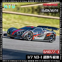 The New Traxxas 1/7 Xo-1 Electric Rv Pingchao Sports Car Speed 160kmh 64077-3 Tsm Version Remote Control Speed Car.