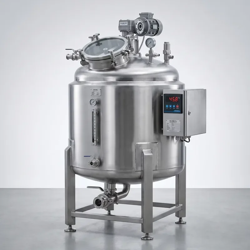Stainless steel electric homogenizing mixing tank homogenizer 1000L capacity (1/3/5 KW) power 220V/380V brushless motor