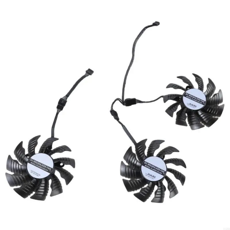 

4pin DC12V GPU Fan T129215BU for 3070TI 3080 3090 Graphics Card Cooling Fan