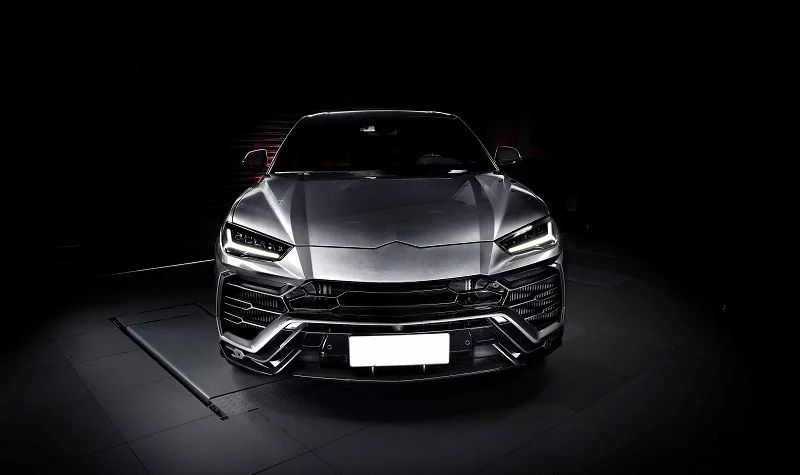أنبوب سحب ألياف الكربون لمحرك URUS 4.0T GTR يستجيب أسرعًا #5