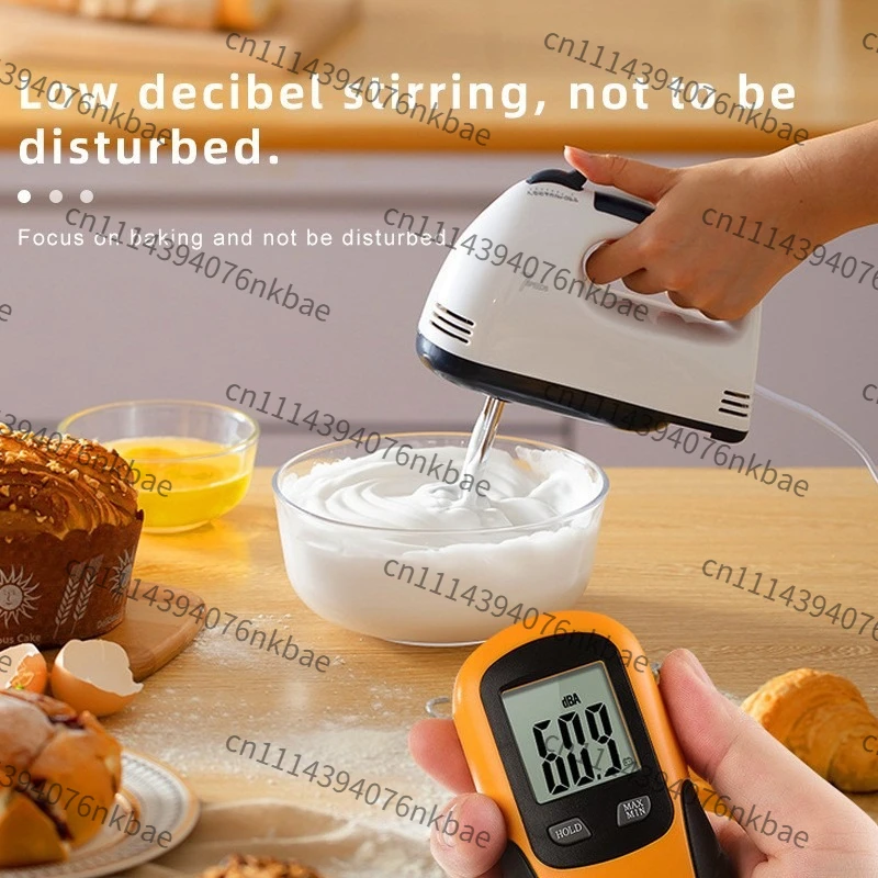 7-Speed Handheld Egg Beater Home Baking Mini Small Automatic Whipping Cream Machine Electric Milk Foamer