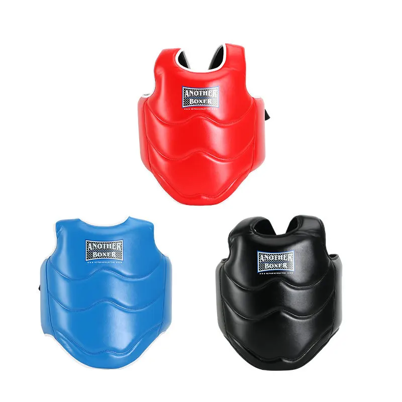 Boxing Fight Gear Chest Guard MMA Sanda Training Body Vest Protector Taekwondo Target Training Uniform Reversible Rib Shield