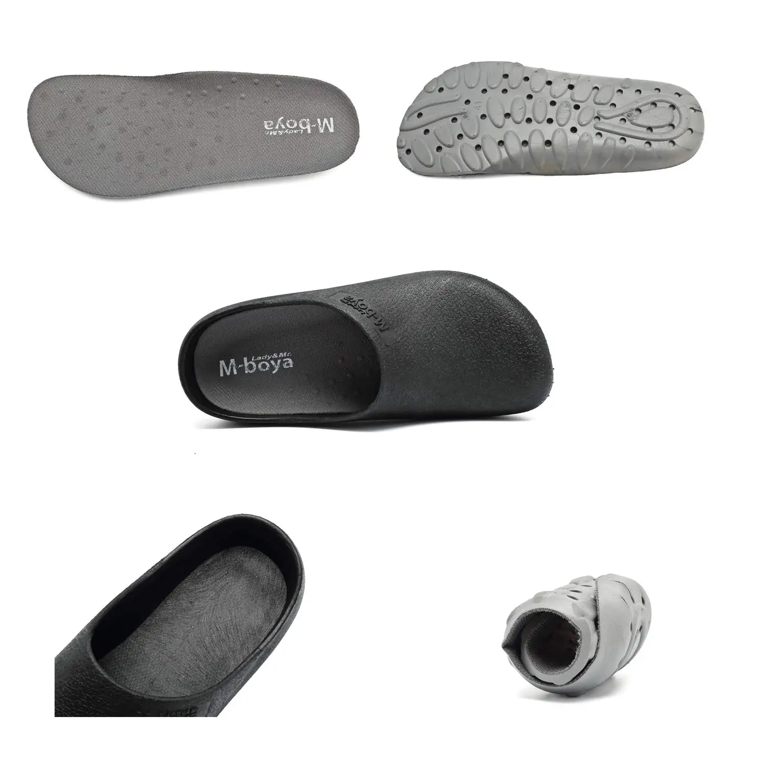 فندق المطبخ قباقيب عدم الانزلاق الشيف أحذية عادية أحذية عمل مسطحة تنفس مقاومة المطبخ كوك أحذية العمل حجم كبير 37-46 #3