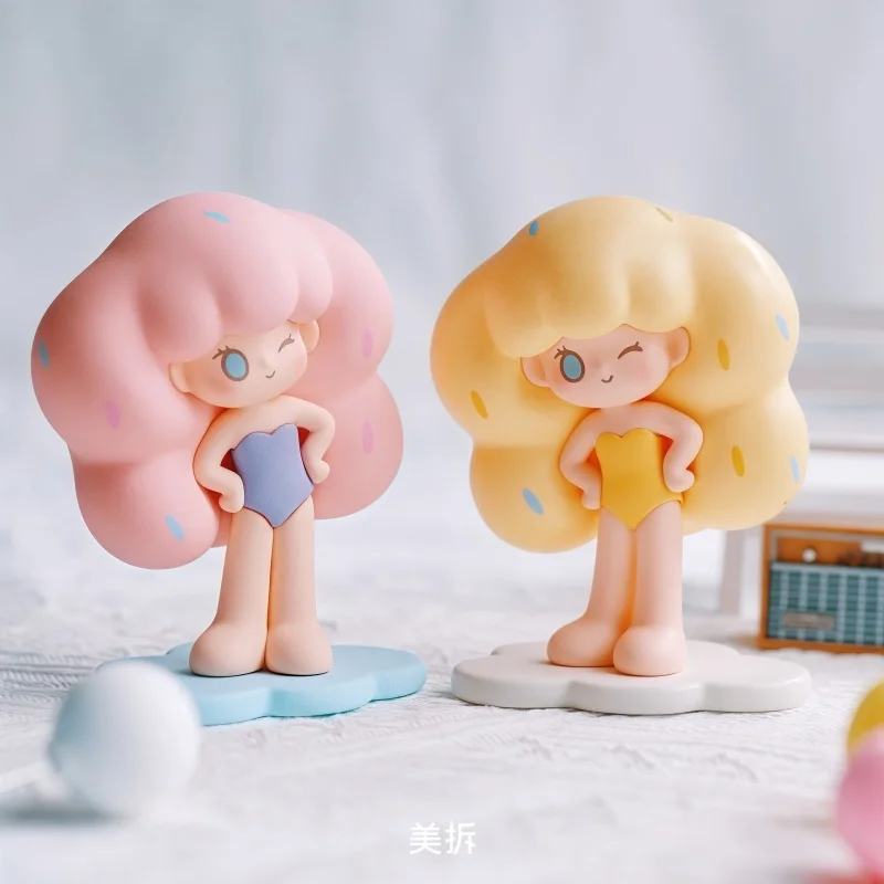 

Artist Flufft Lili Miss Daydream Happy Alone Artist Series Resin Blind Box Room Desktop Decoration Ornament Cute Birthday Gift
