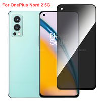For OnePlus Nord 2 5G Anti Spy Privacy Tempered Glass Screen Protector Compatible For OnePlusNord2 Full Cover Screen Phone Film