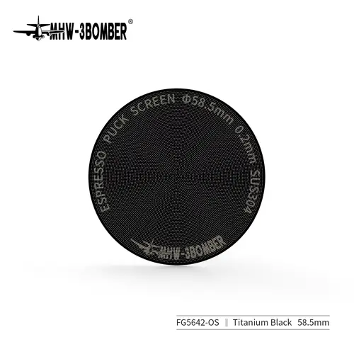 MHW-3BOMBER 51/53/58.5mm Puck Screen 0.2/0.8mm Metal Reusable Coffee Filter for Espresso Portafilter Basket Coffee Accessories - Image 9