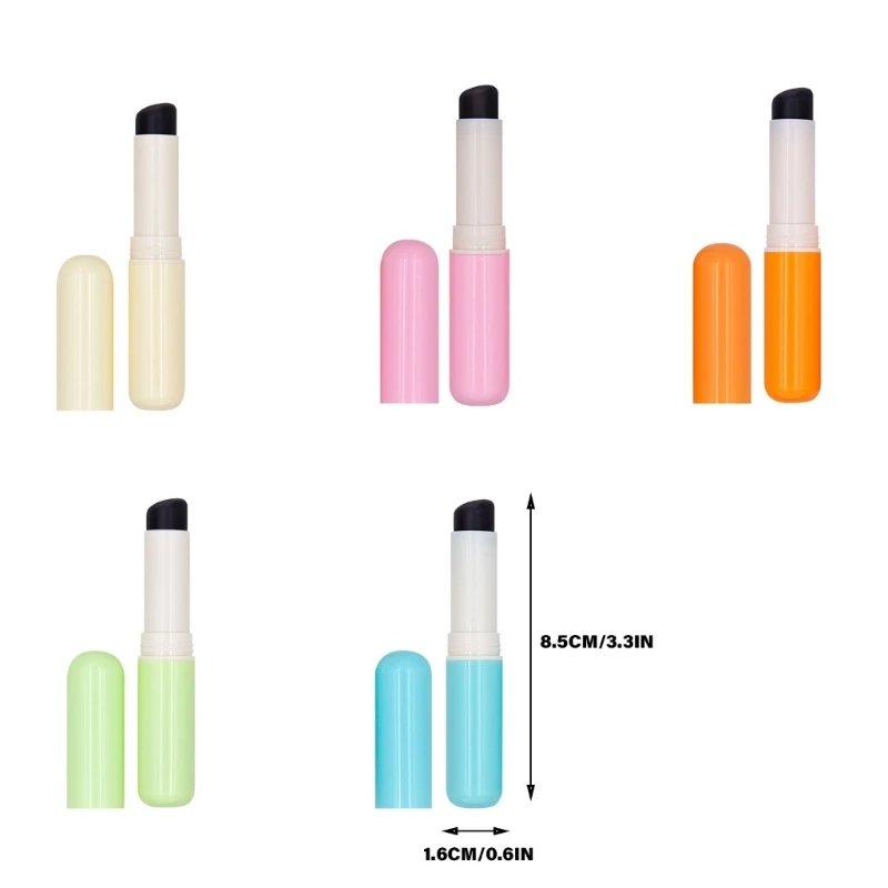 Silicone Lip Brush Concealer Makeup Brushes Telescoping Lipstick Applicator