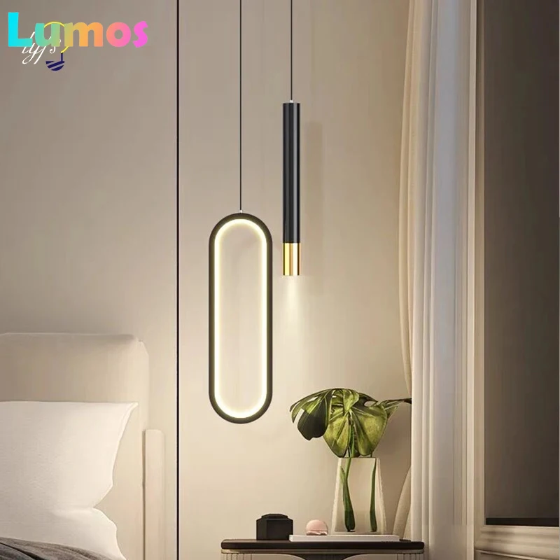 

A62 Nordic LED Pendant Light Hanging Lamps Interior Lighting Home Bedside Living Room Dining Tables Kitchen Decoration