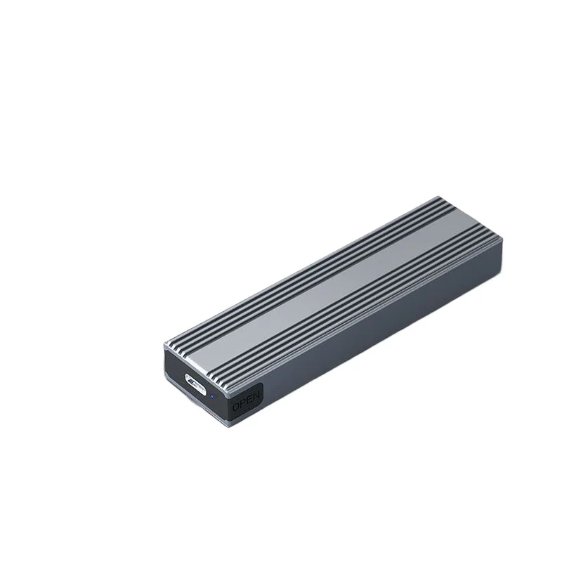 M.2 hard disk box mobile dual protocol 10G tool-free pumping USB/TypeC universal external