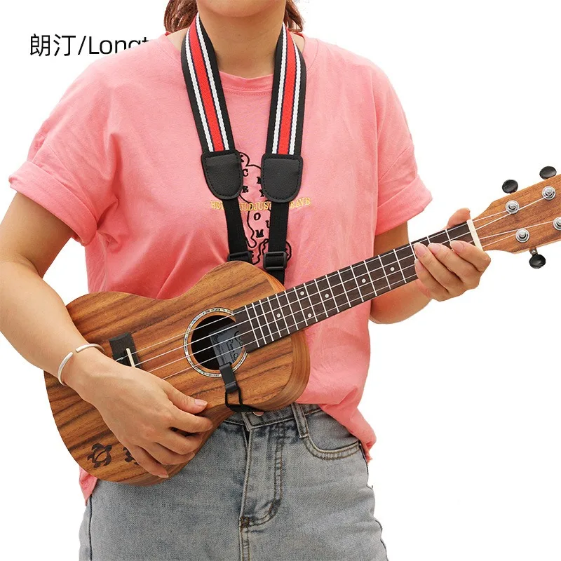 Strap Ukulele Guitar Electric Bass Acoustic Guitars Neck Straps Braided Body Cross Strings Belt Leash Mandolin Banjo Sling