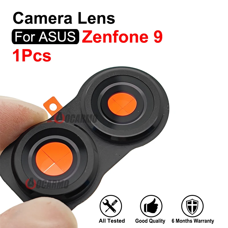 Rear Back Camera Lens With Frame Replacement Parts For Asus Zenfone 9