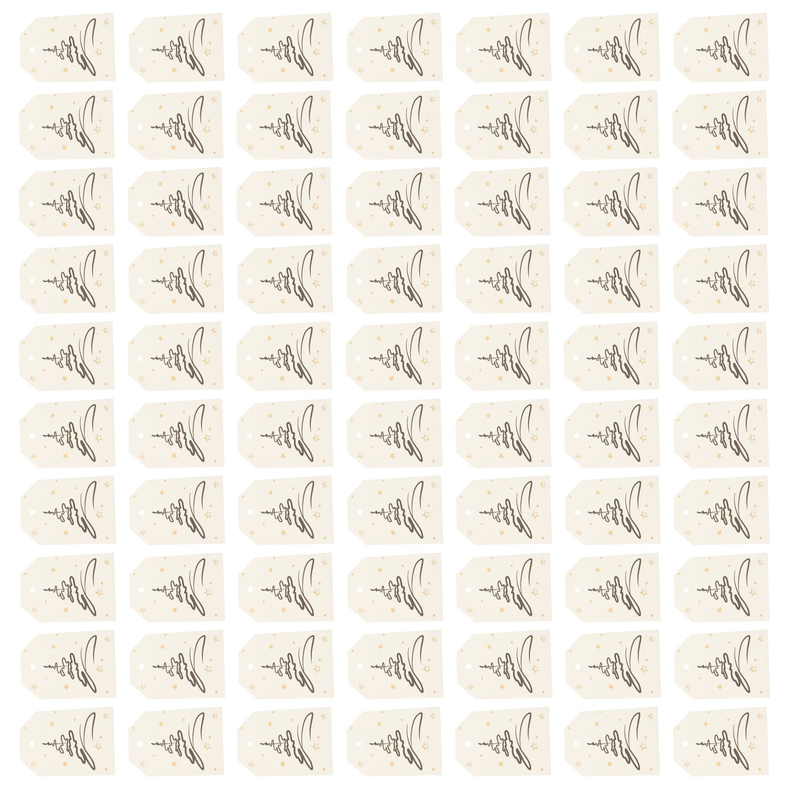 200 قطعة بطاقات عيد الميلاد أنيقة احباط معلمة العلامات لتغليف الهدايا شجرة عيد الميلاد زخرفة عطلة نعمة بطاقة حفلة لصالح ديكور #5