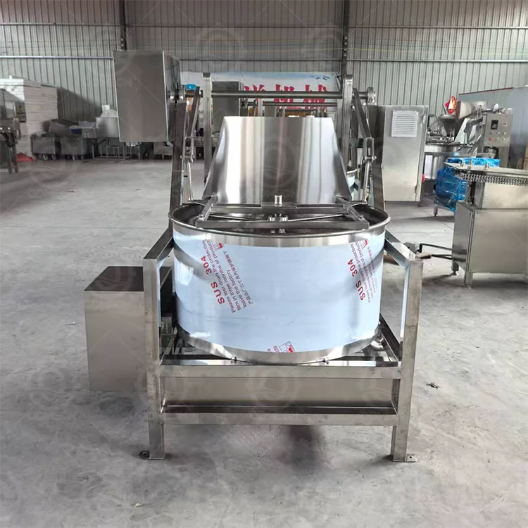 HN QDMECH High Efficiency Fruit Vegetable Fried Snack Pickled Food Material Centrifugal Dehydration Deoiling Machine Spin Dryer