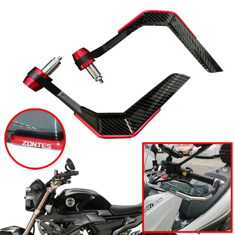 

Fit For Zontes G1-125 ZT125-G1 ZT125 ZT125-G2 125-U 125-U2 ZT-125U Motorcycle Universal Handguard Grips Handle Shield Windshield