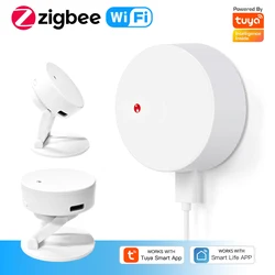 ZigBee-Sensor de movimiento MmWave, Detector de movimiento humano, Wifi, Radar, Hub Tuya, Smart Life, domótica