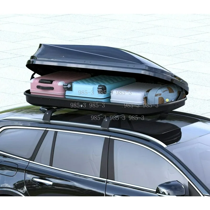 Universal 500L Roof Storage Box, Ultra-Thin Large Capacity Roof Luggage Compartment 1398840CM