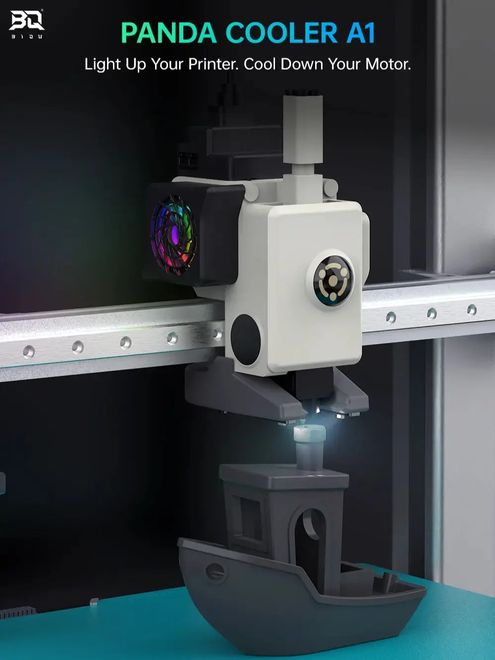 BIGTREETECH – refroidisseur Panda A1, système de refroidissement intelligent, buse indépendante, éclairage Web UI, contrôle sans fil pour laboratoire Bambu A1 A1 MINI