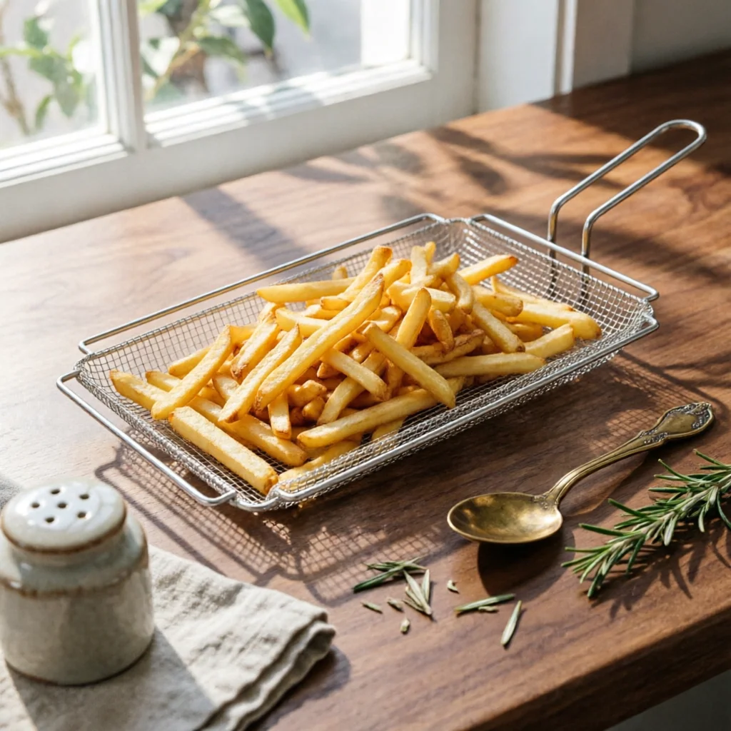 

Rectangular Full Size Wire Rack Tray Oil Draining Rectangular Oven Basket Wire Mesh Tray Easy to Clean Cooking Tool Long-Lasting