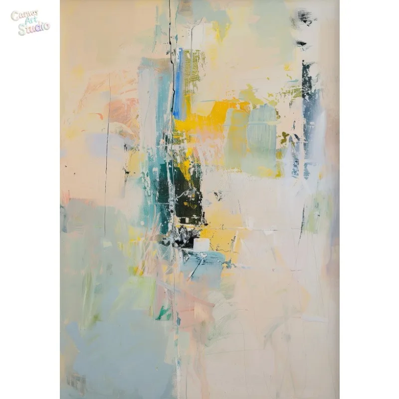 2026 Modern Abstract Colourful Poster Minimalist Contemporary Artworks Canvas Painting Wall Art Fashion Living Room Home Decor
