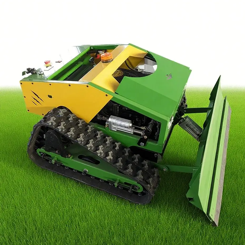 

Cheap wholesale automatic zero rotation tracked remote-controlled garden lawn mower
