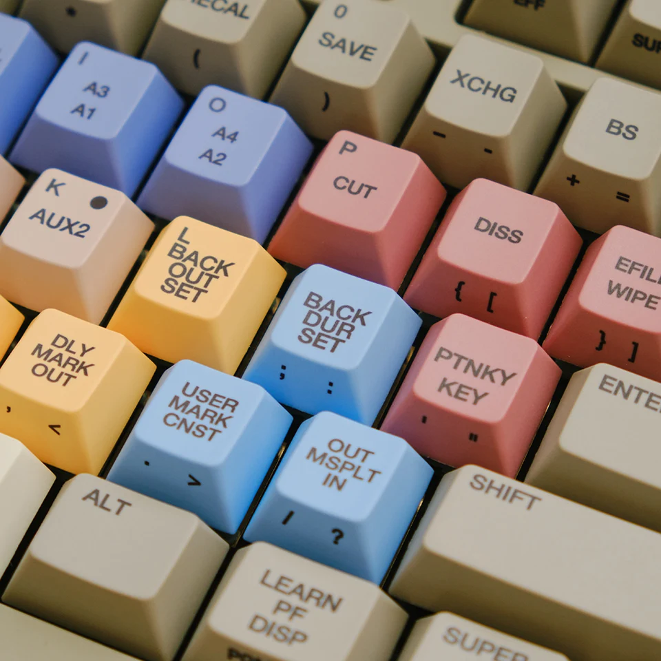 メカニカルキーボード キーキャップ PBT S9000 レトロ サブリムation