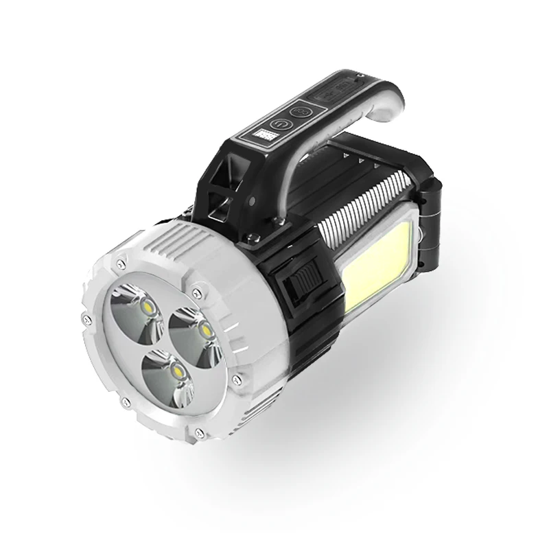 2026 Portable Rechargeable LED Work Light Spotlight All-in-One Multifunction Light for Workshops, Gardens, Camping, Hiking