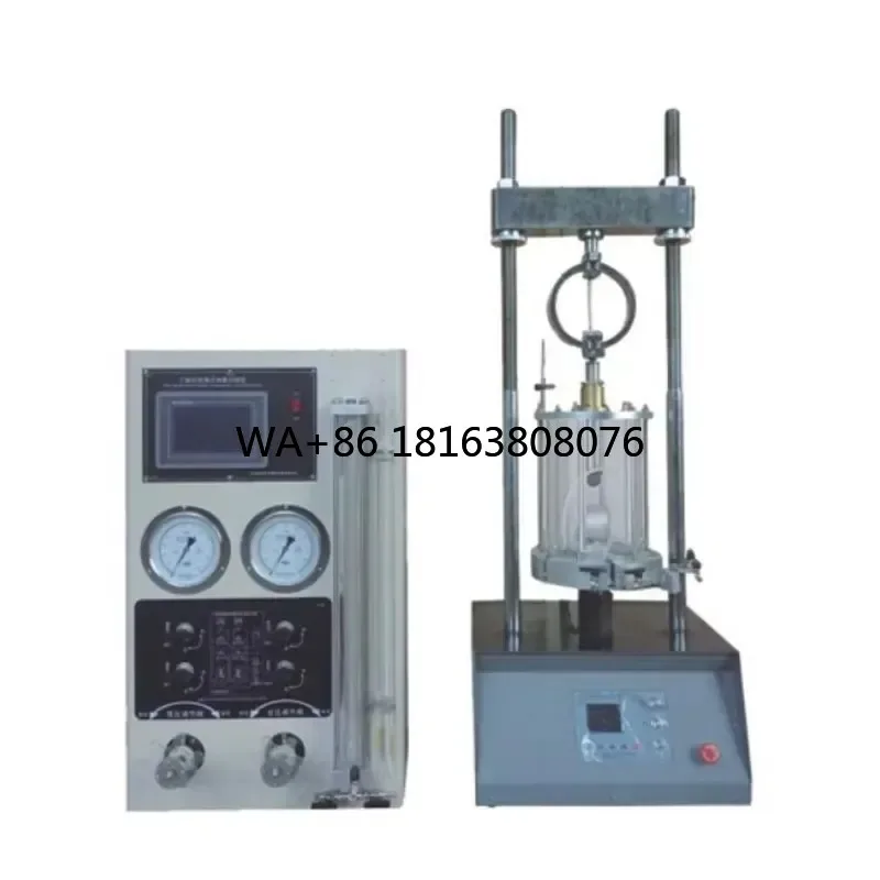TSZ-6A Strain-Controlled Triaxial Apparatus 60KN Laboratory Testing Equipment Soil Triaxial Test Apparatus