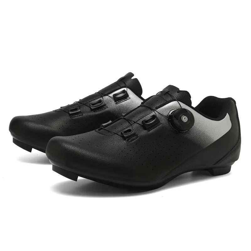 

Non-Lock Cycling Shoes for Men Urban Sneakers Anti Slip Lace up Closure Skateboarding Shoes for Cycling