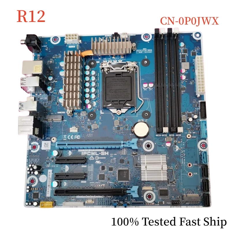 

Флейта для материнской платы DELL Aurora R12, фреймо-материнская плата 0P0JWX P0JWX Z490 LGA1200 DDR4, 100% протестированная, быстрая доставка