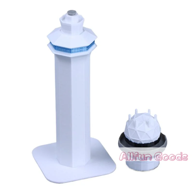 1:400 Airport Tower Model Simulation Airport Scene Model Display DIY Hobby Collectible Diorama Decoration Airport Building Model