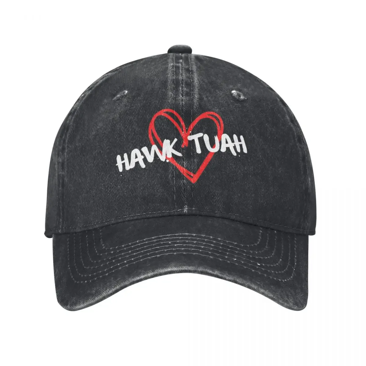 Hawk Tuah Lover Sticker Baseball Caps Vintage Distressed Denim Washed Internet Latest Star Snapback Hat Unisex Workouts Hats Cap